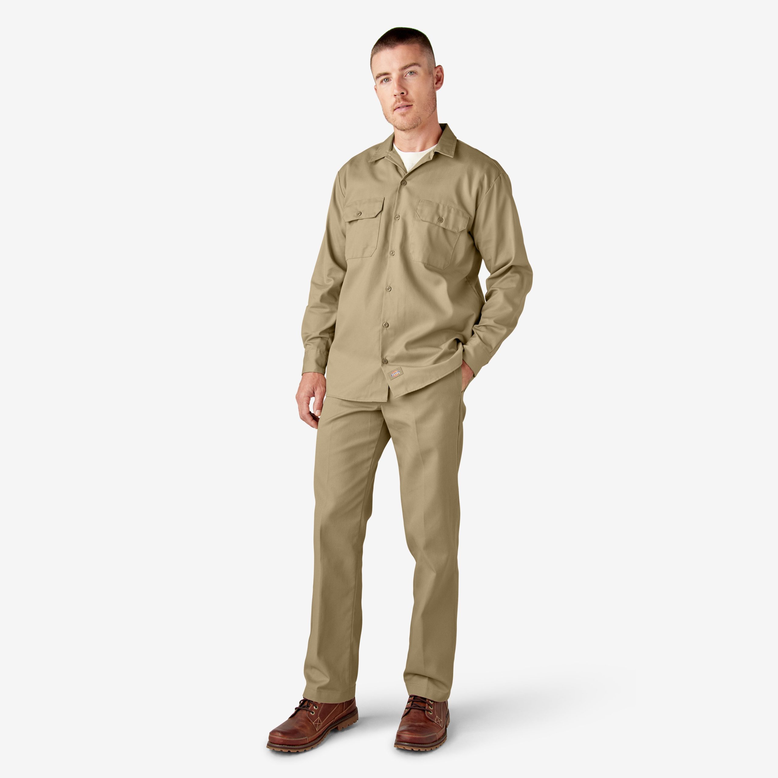 Long Sleeve Work Shirt - Image 4