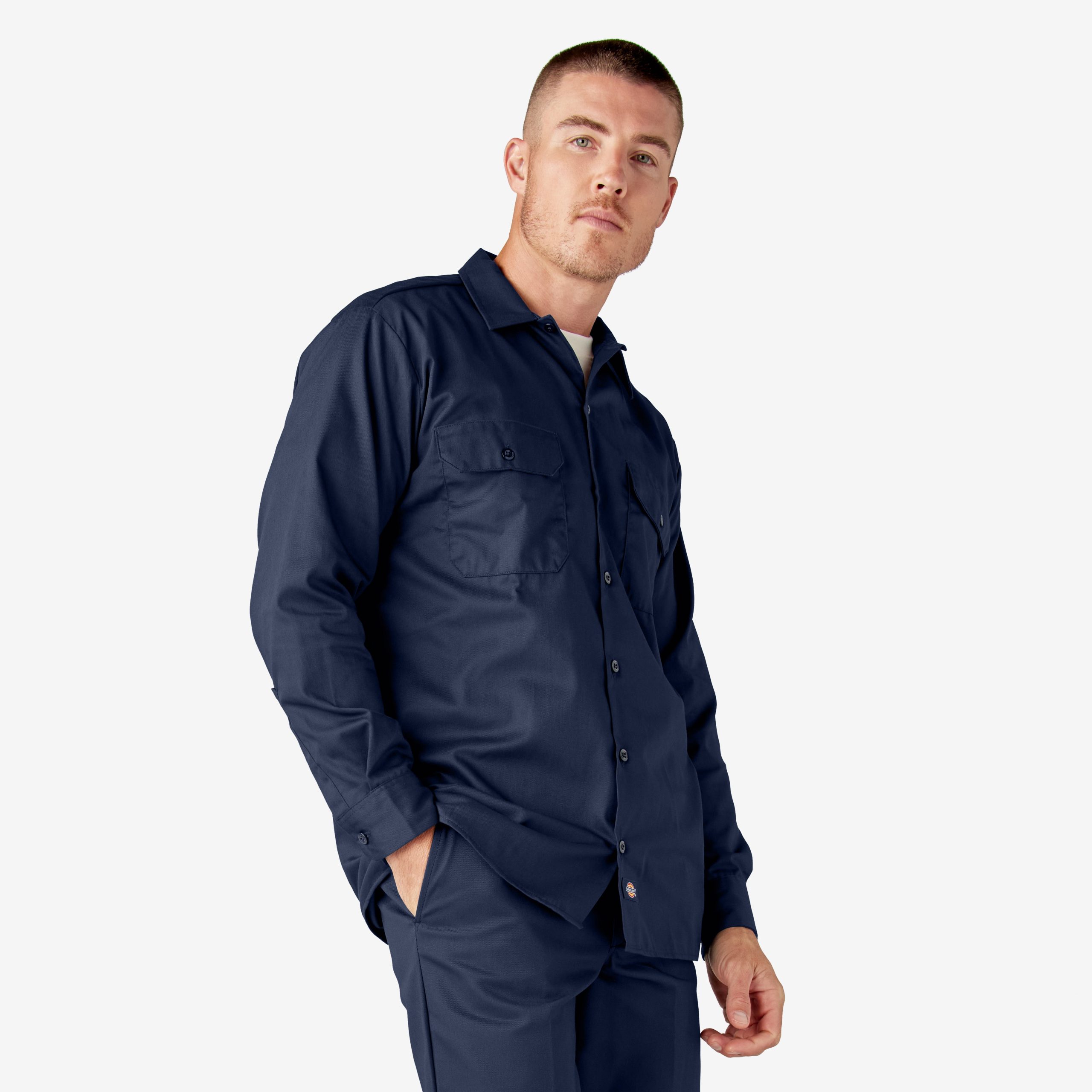 Long Sleeve Work Shirt - Image 4