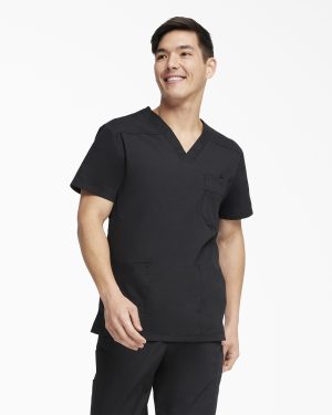 Men's EDS Signature V-Neck Scrub Top