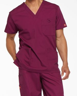 Men's EDS Signature V-Neck Scrub Top