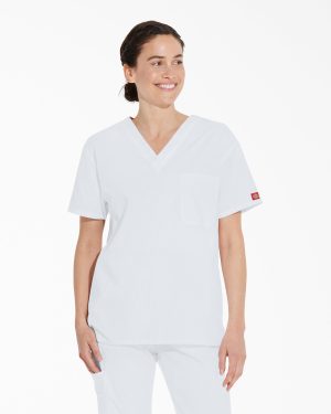 Unisex EDS Signature V-Neck Scrub Top