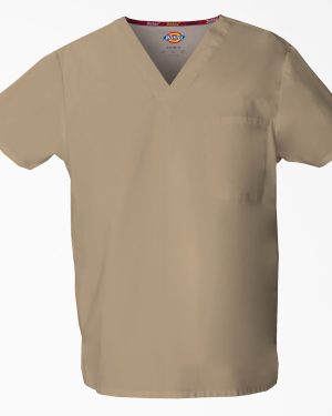 Unisex EDS Signature V-Neck Scrub Top
