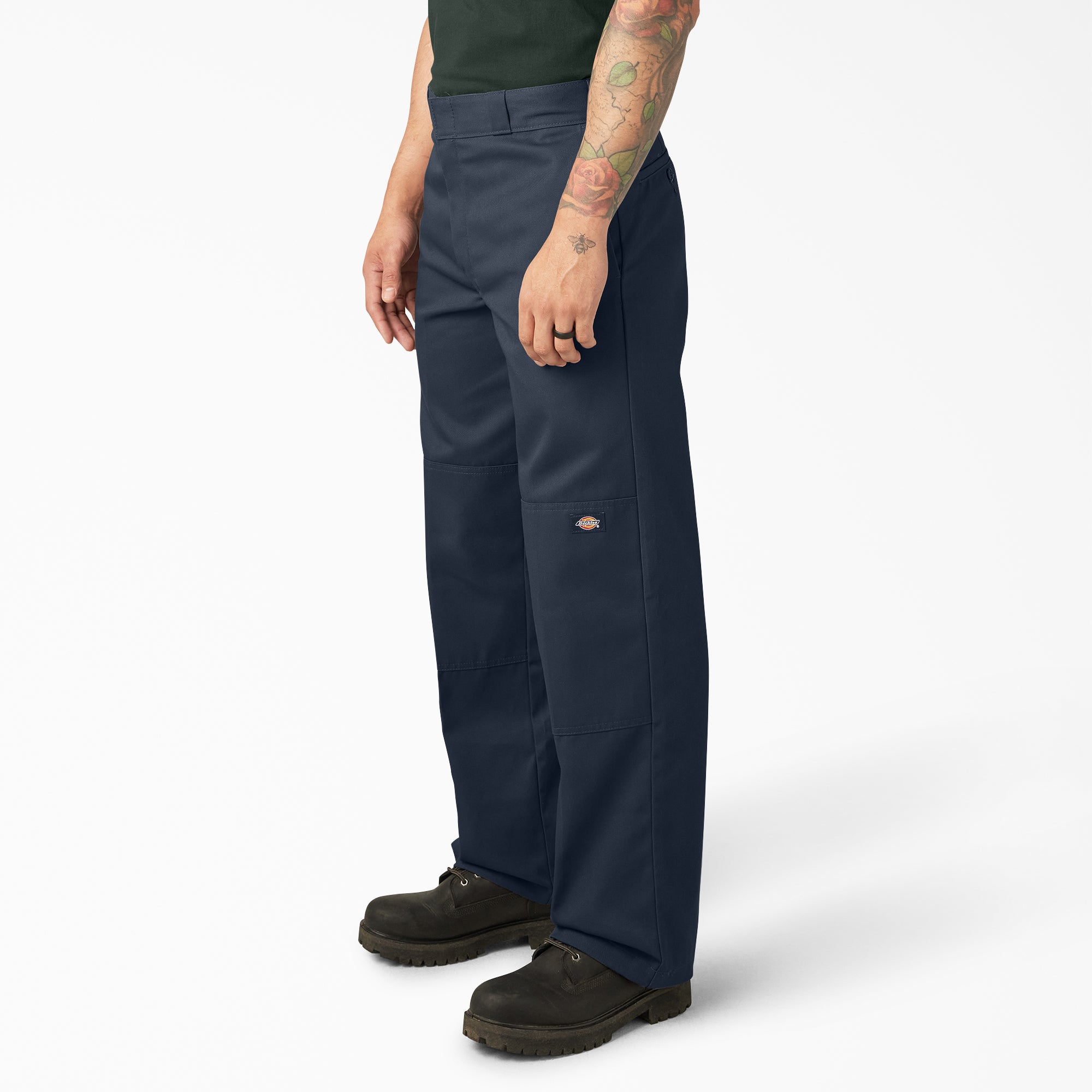 Loose Fit Double Knee Work Pants - Image 3