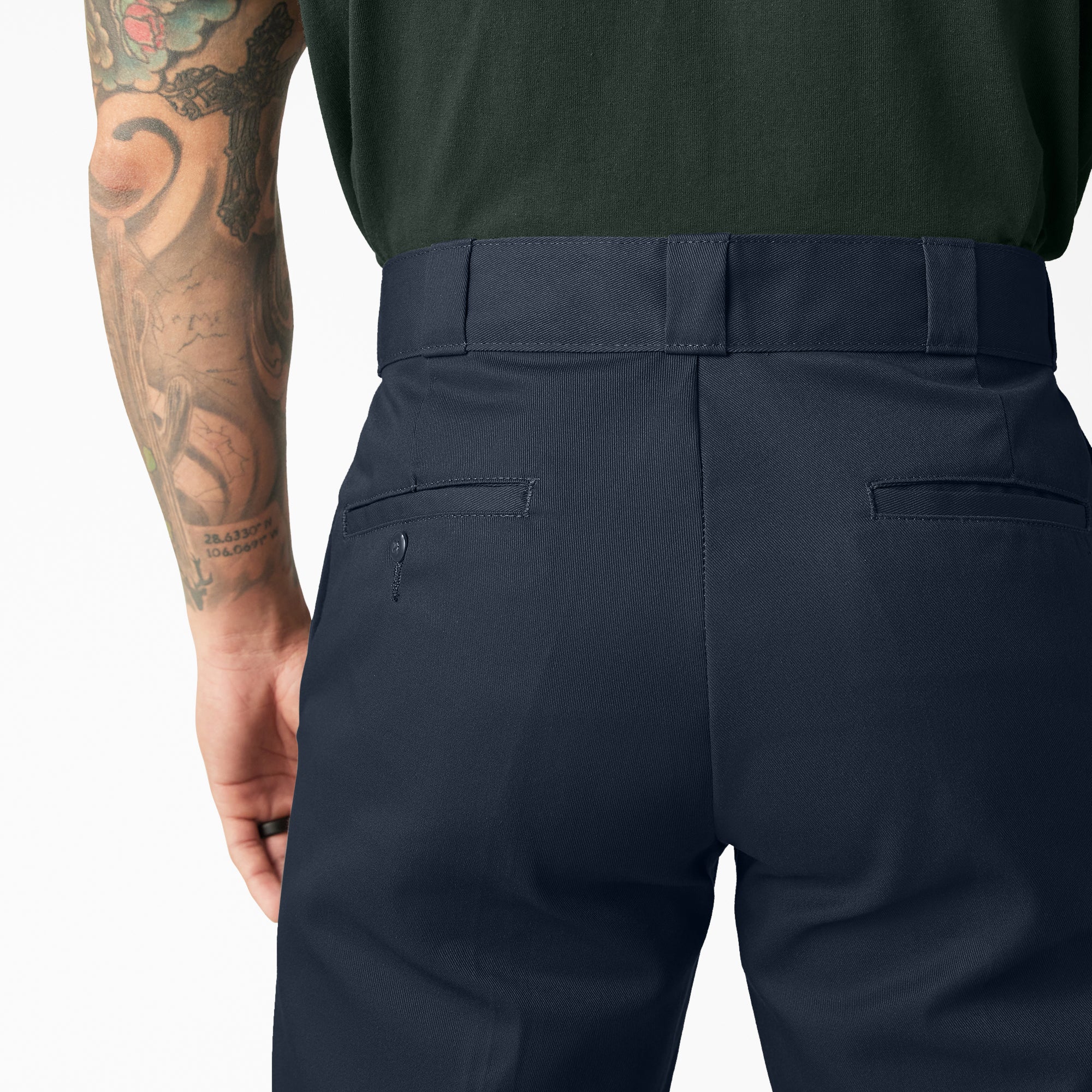 Loose Fit Double Knee Work Pants - Image 6