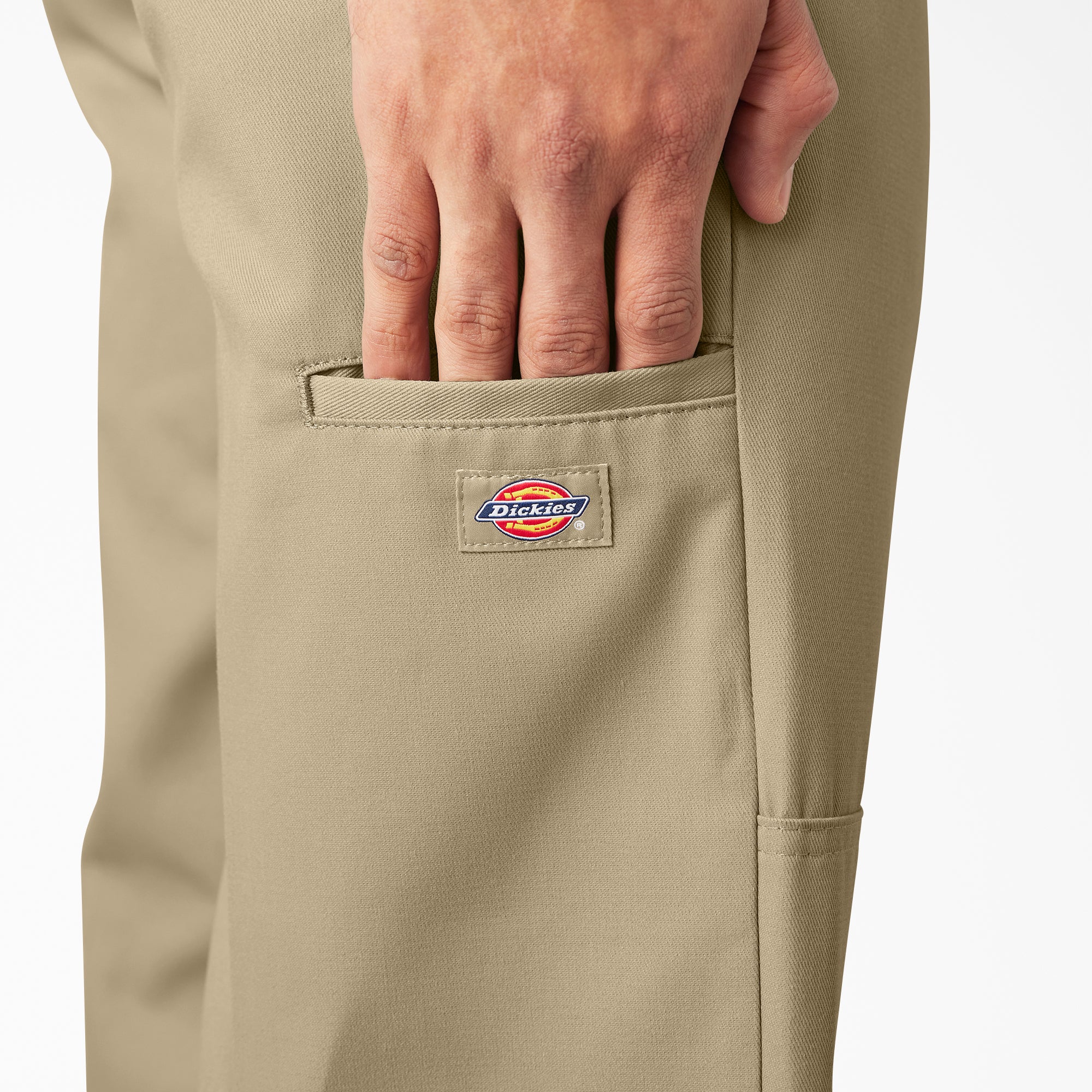 Loose Fit Double Knee Work Pants - Image 7