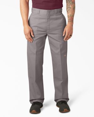 Loose Fit Double Knee Work Pants