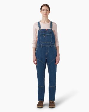 Women's Double Front Bib Overalls