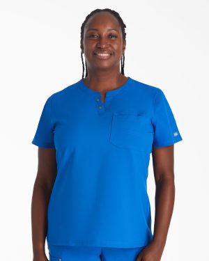 Women's EDS NXT Henley Scrub Top