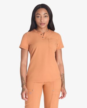 Women's EDS NXT Henley Scrub Top