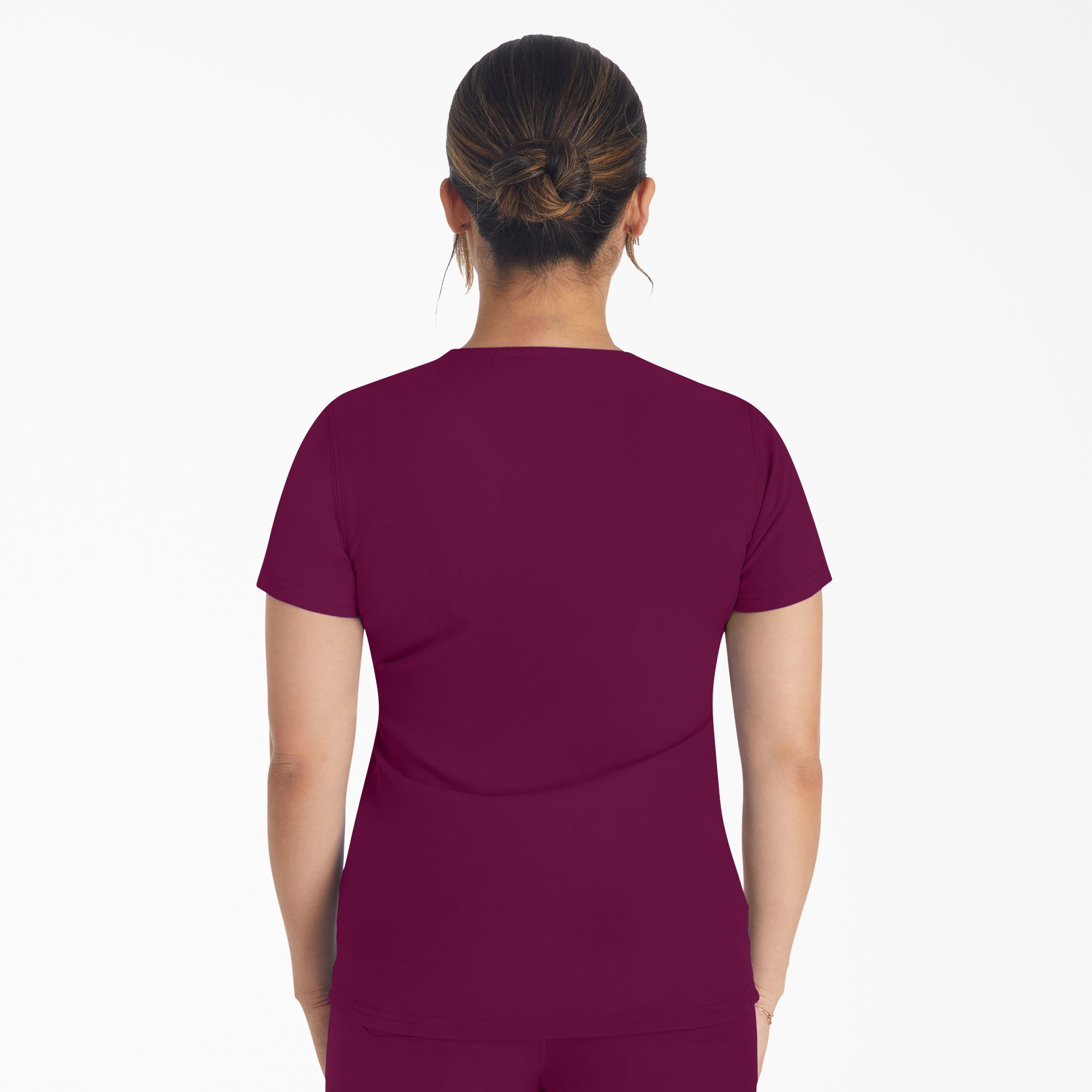 Women's EDS NXT Henley Scrub Top - Image 2