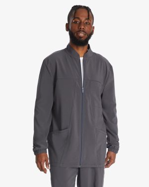 Men's EDS Essentials Zip Front Scrub Jacket