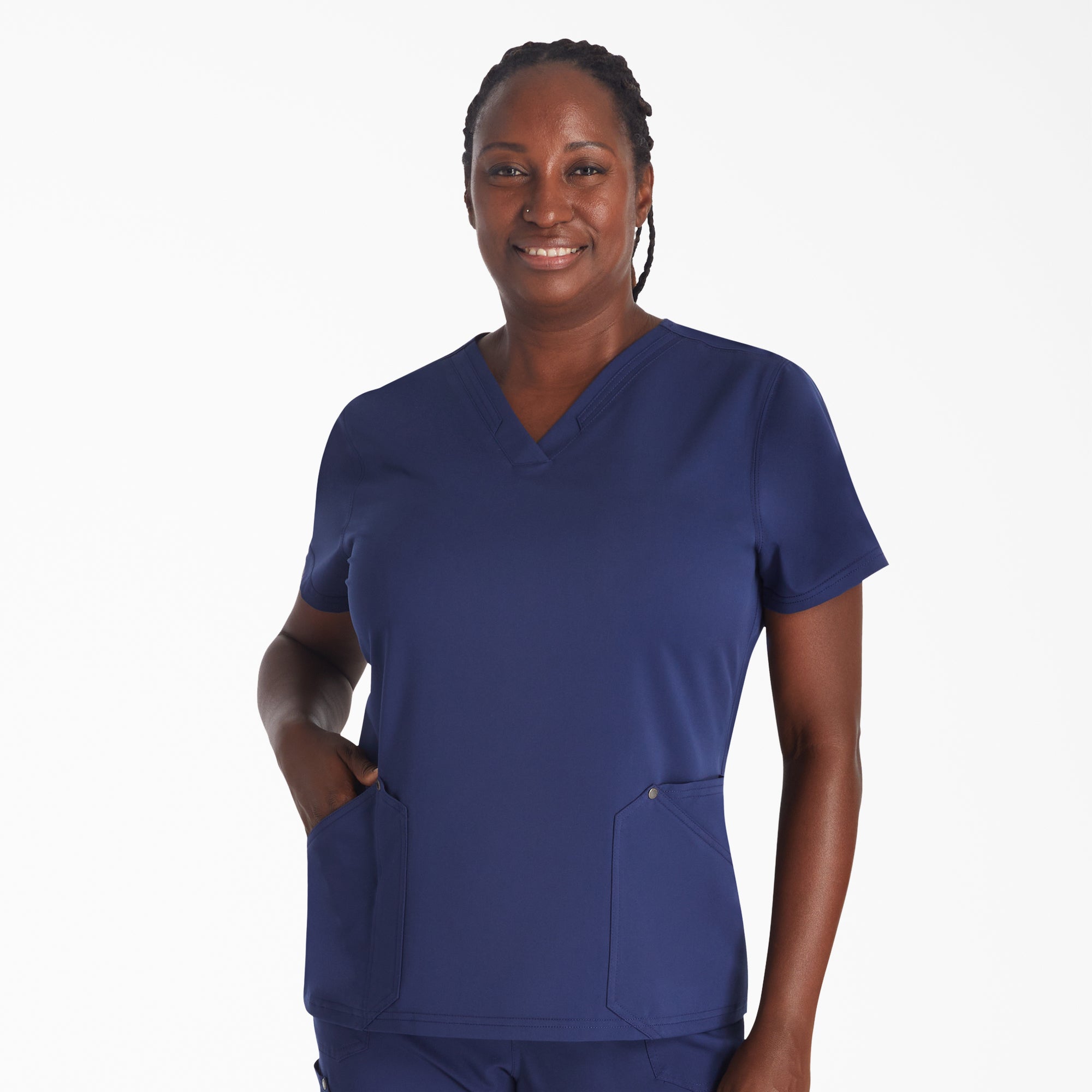 Women's EDS NXT V-Neck Scrub Top - Image 3
