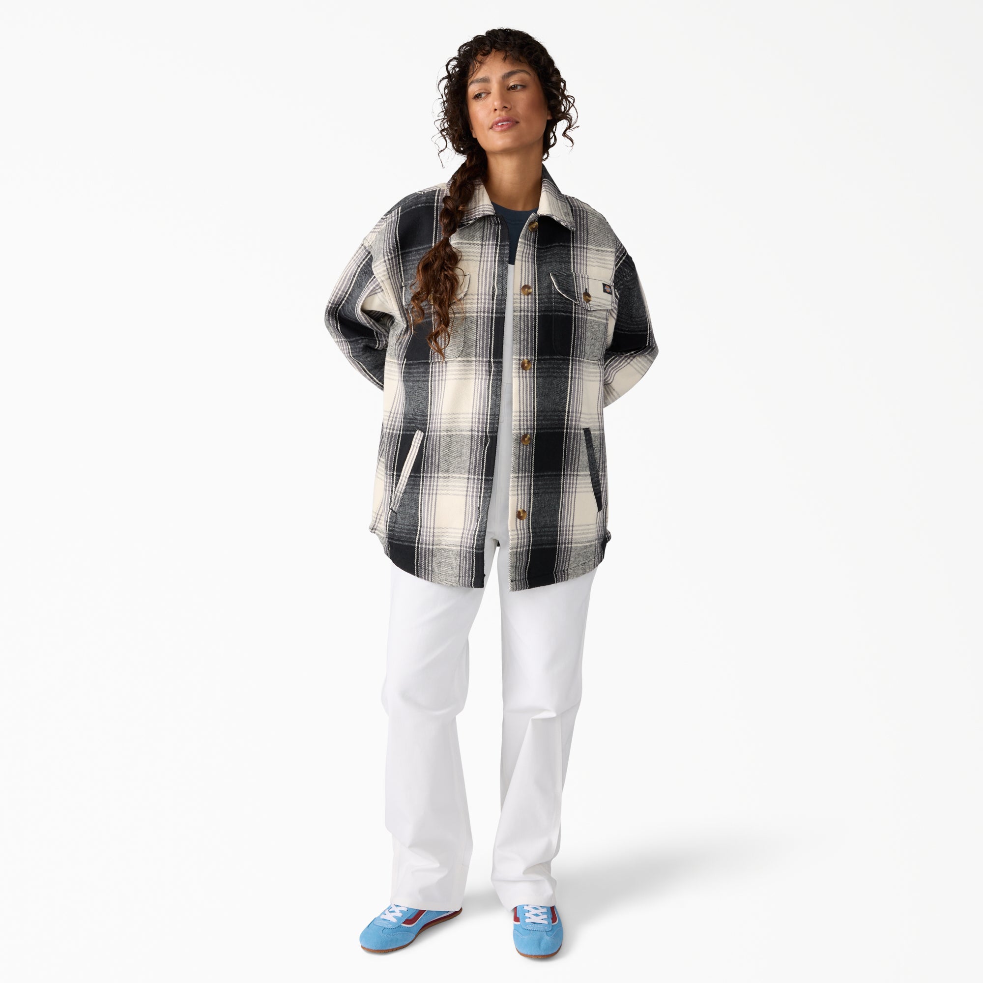 Women's Flannel Shacket - Image 4