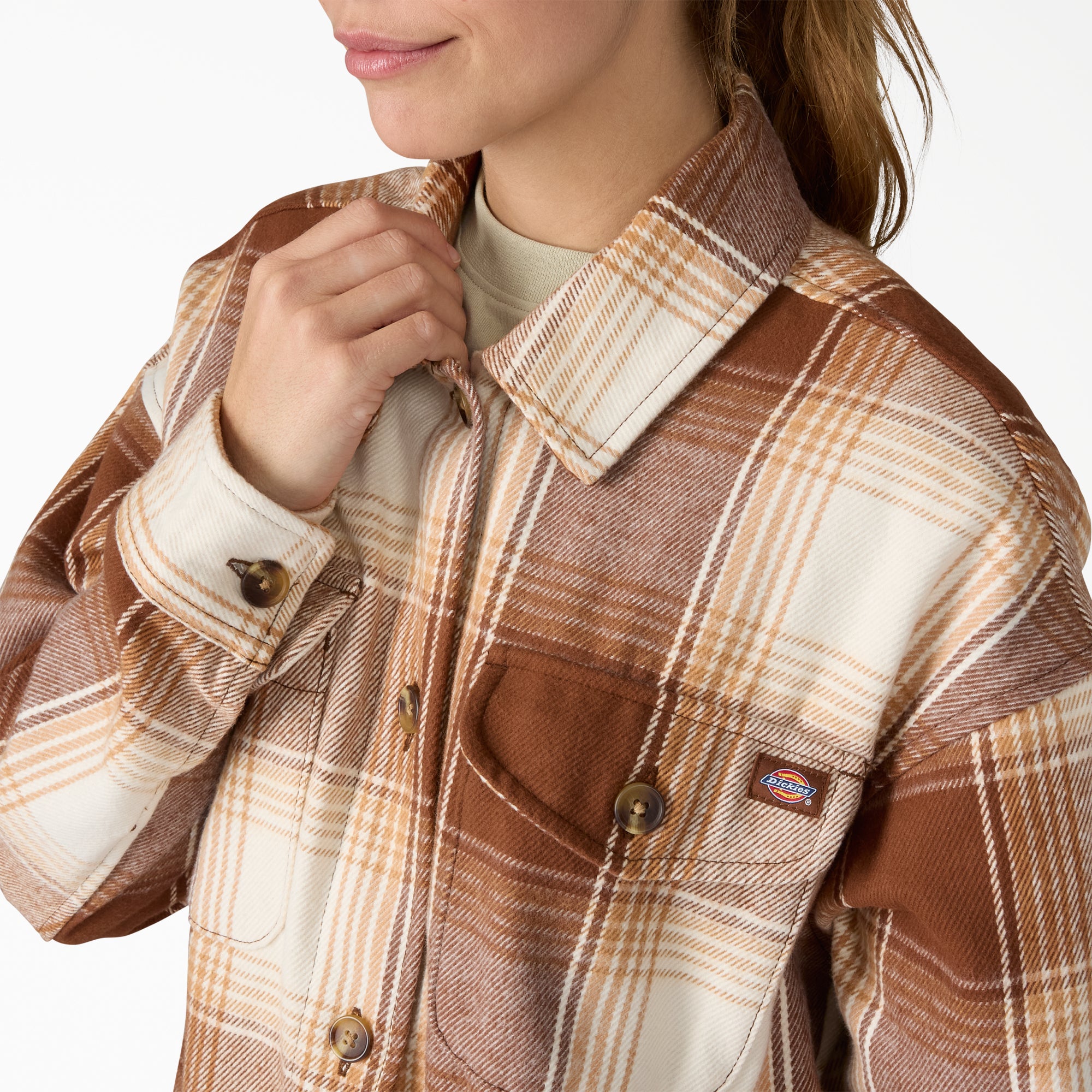 Women's Flannel Shacket - Image 5