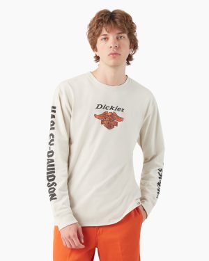 Dickies x Harley-Davidson Heavyweight Long Sleeve Eagle Tee