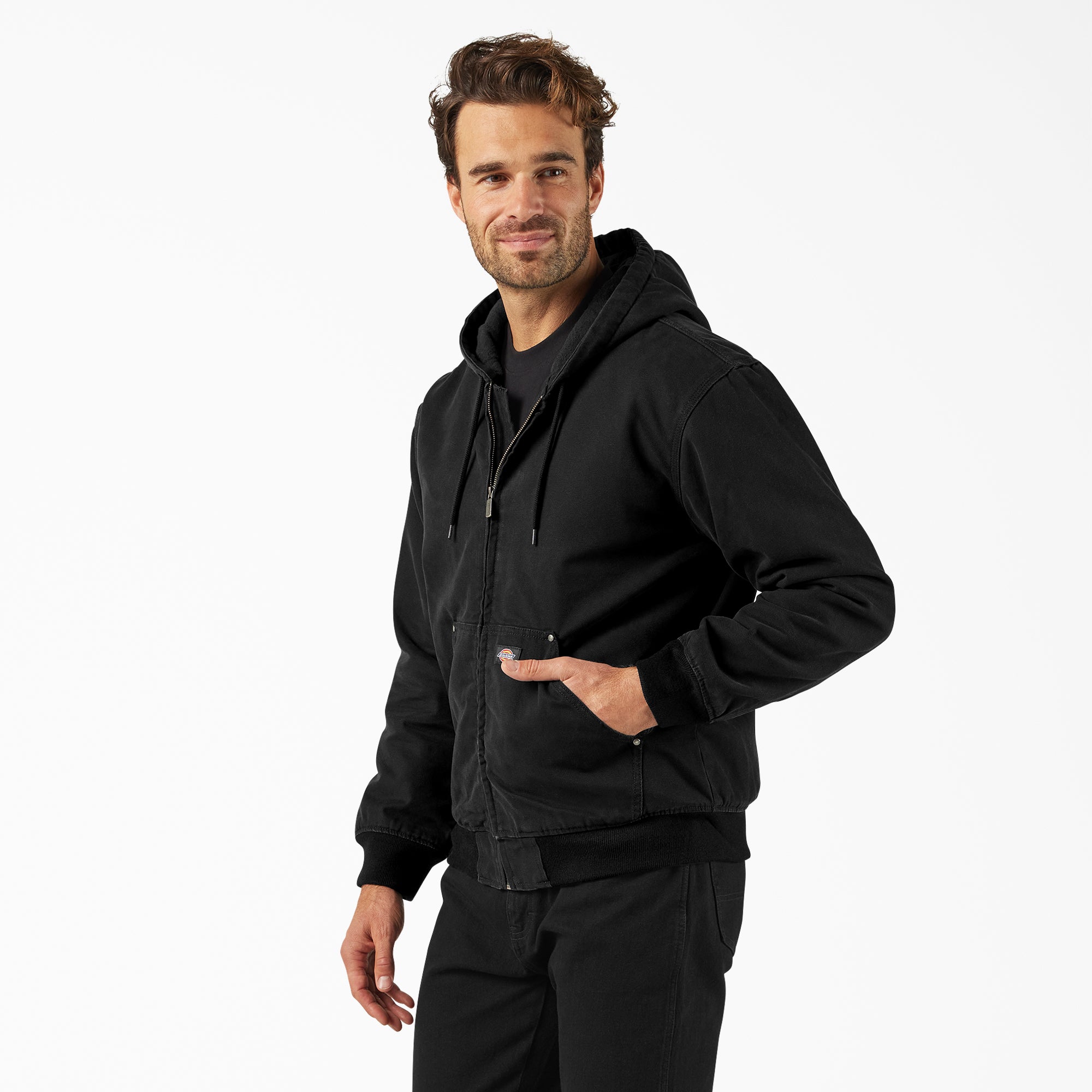 Hilham Canvas Bomber Jacket - Image 3