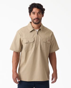 1/4 Zip Work Shirt