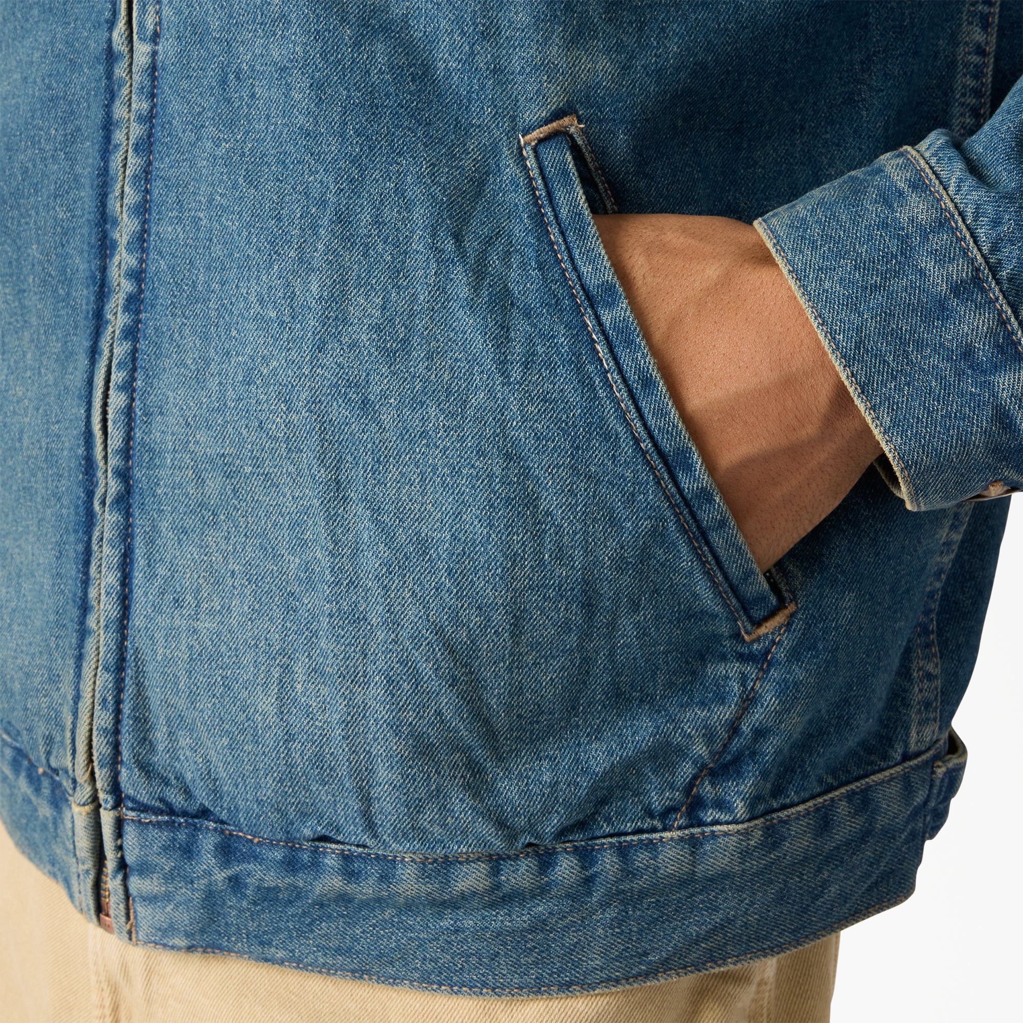 Denim Painter Jacket - Image 6