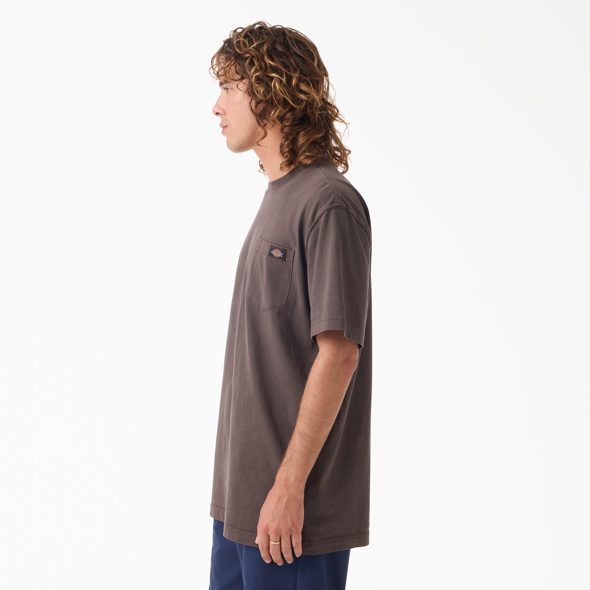 Worn In Heavyweight Pocket T-Shirt - Image 3