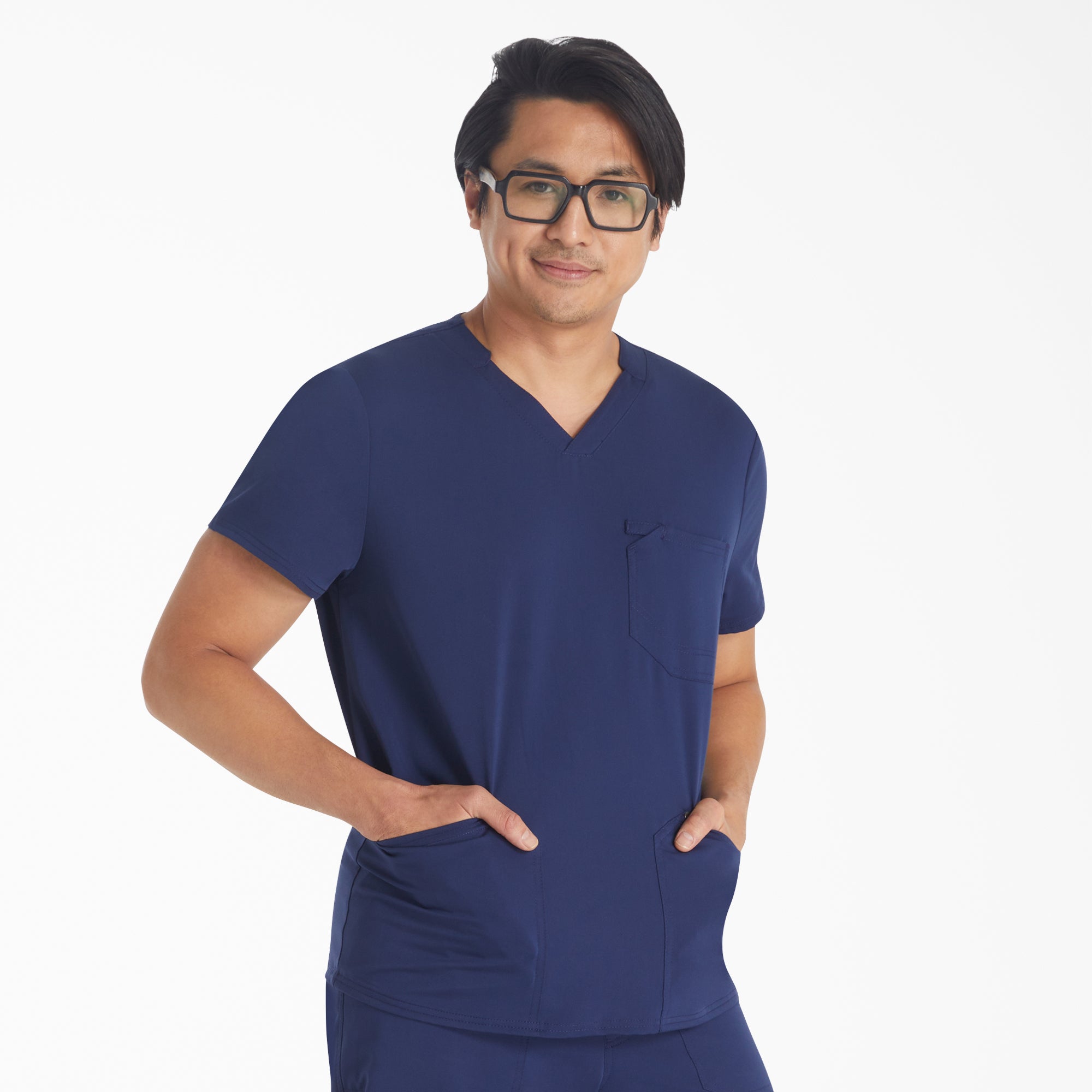 Men's EDS NXT V-Neck Scrub Top - Image 4