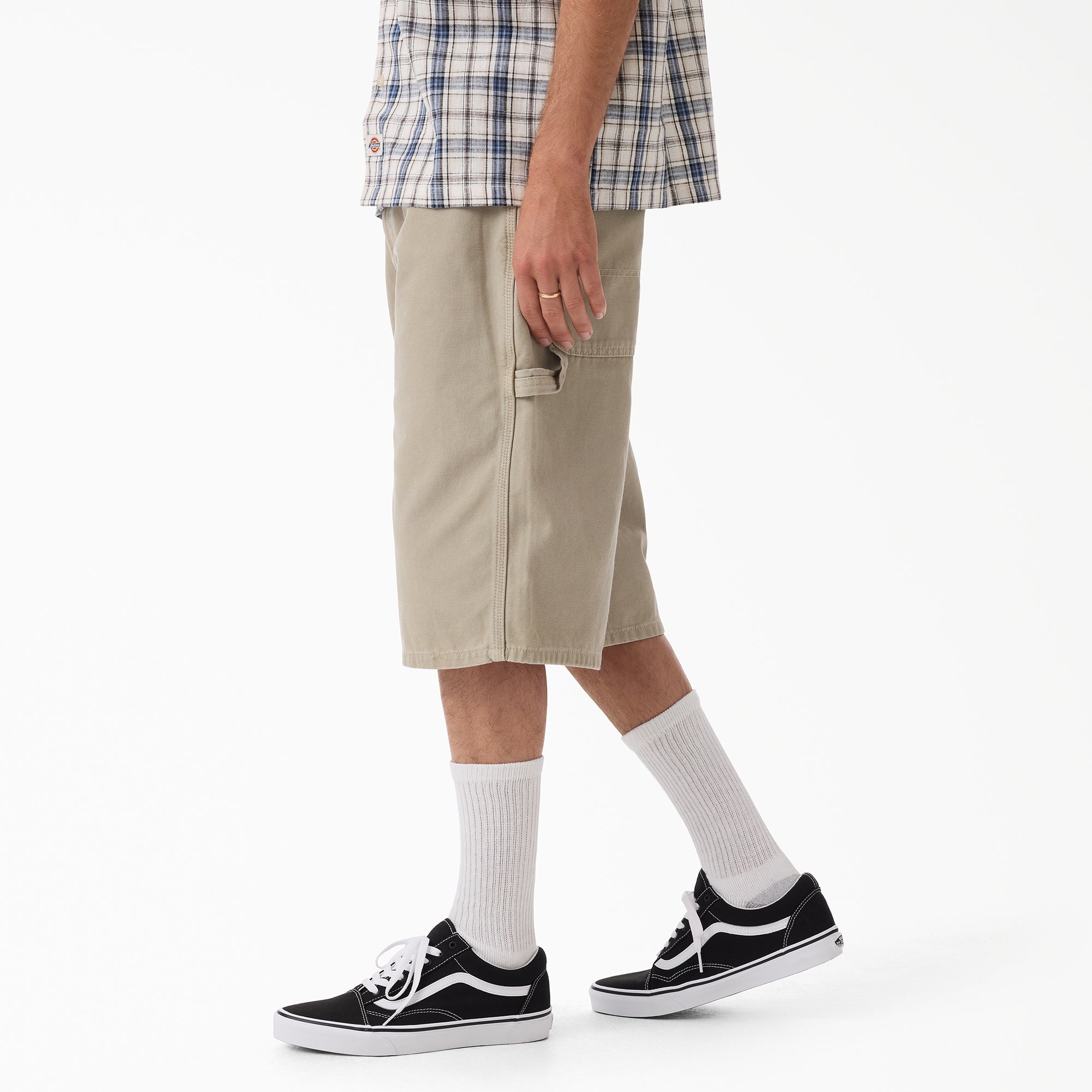 Worn In Relaxed Carpenter Duck Shorts. 13 - Image 3