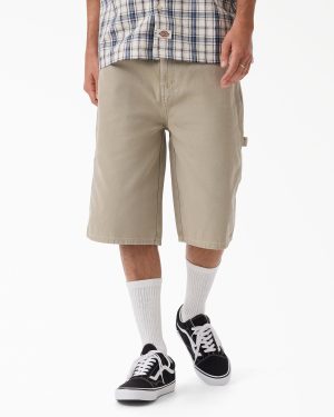 Worn In Relaxed Carpenter Duck Shorts. 13