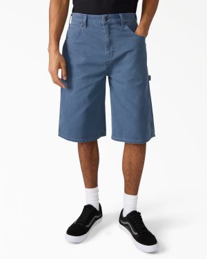 Worn In Relaxed Carpenter Duck Shorts. 13