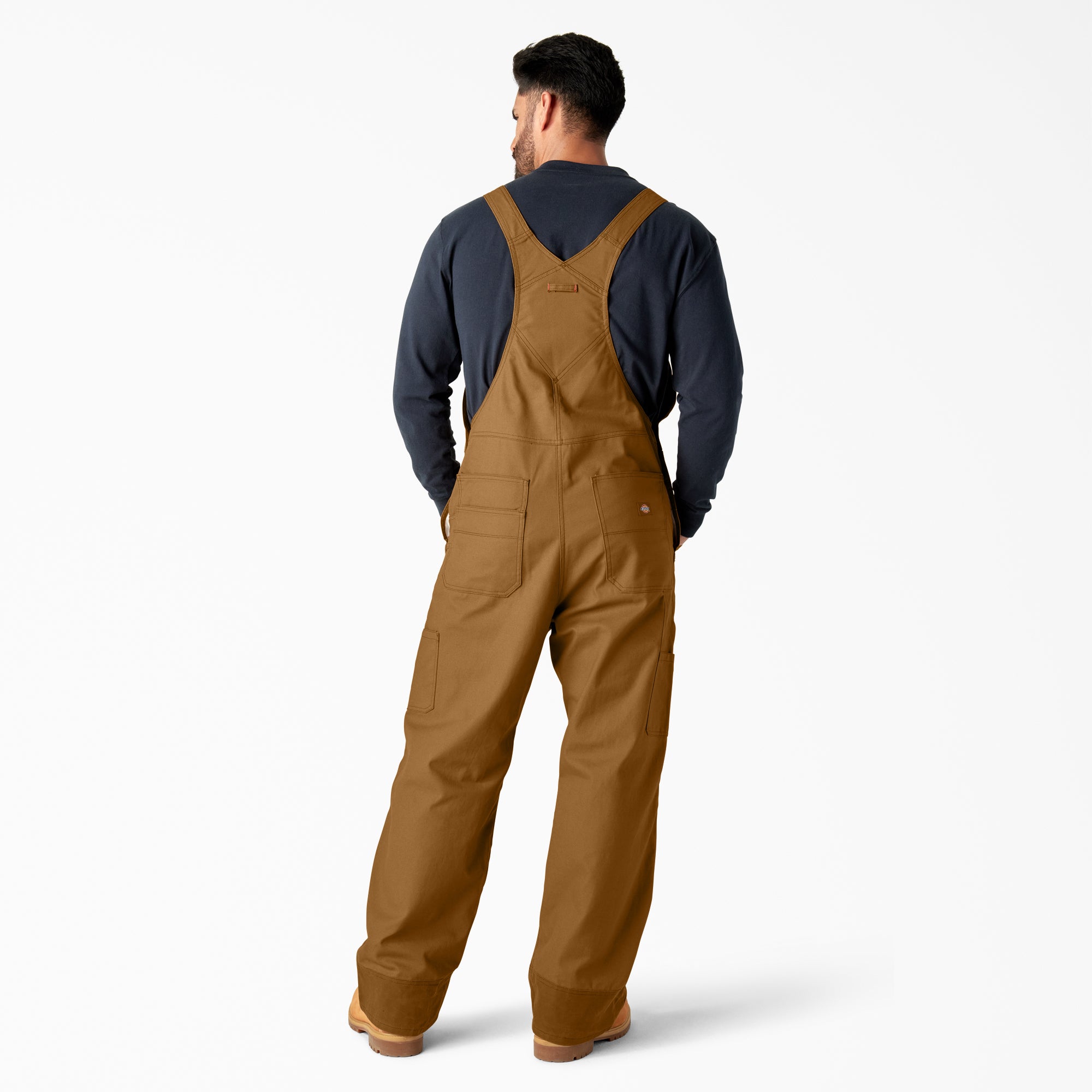 Waxed Canvas Double Front Bib Overalls - Image 2