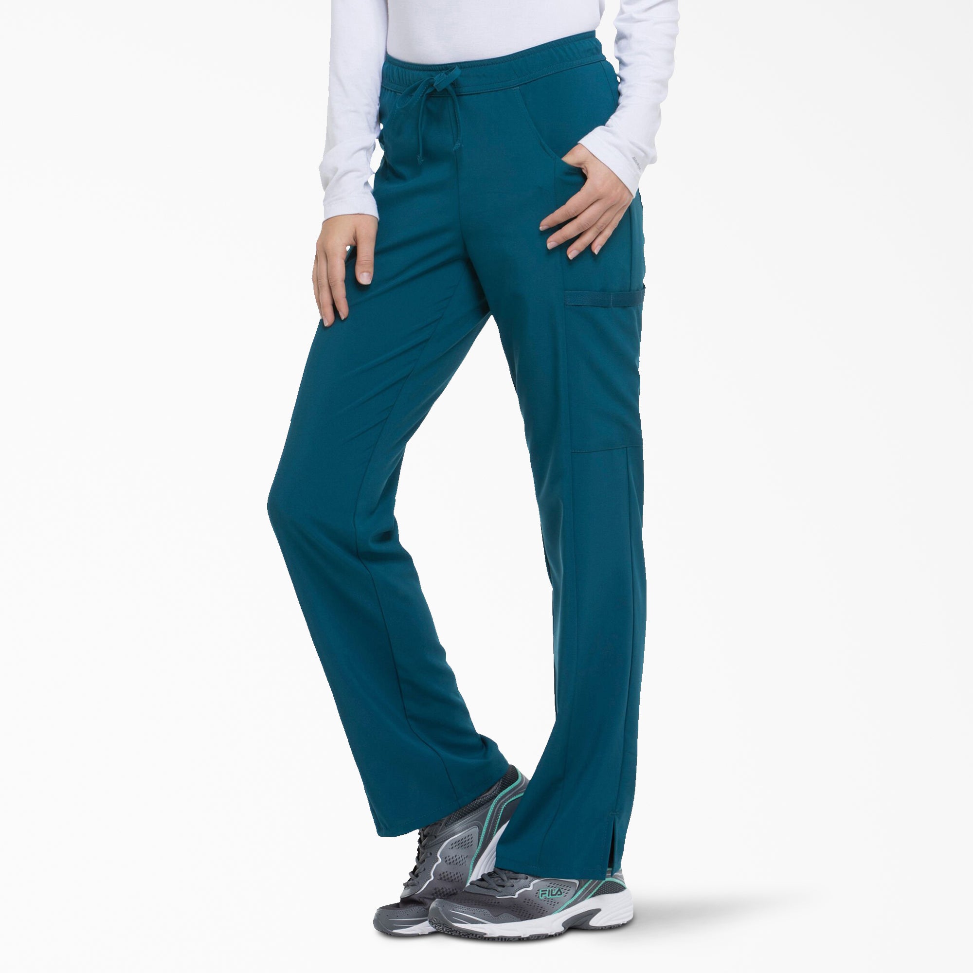 Women's EDS Essentials Drawstring Scrub Pants - Image 3