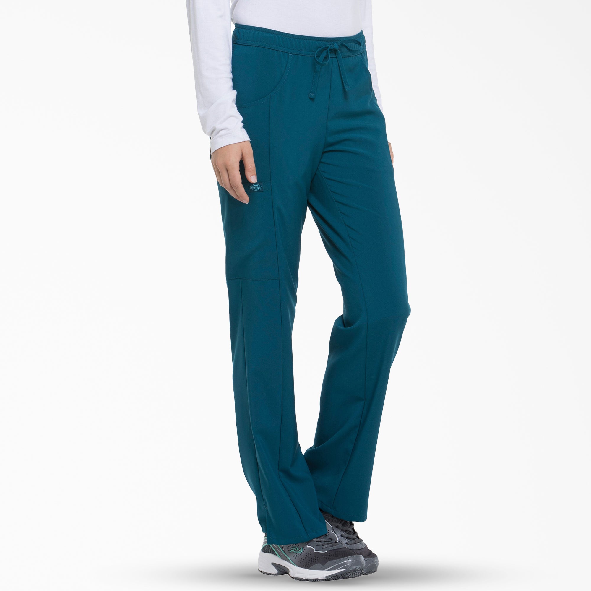 Women's EDS Essentials Drawstring Scrub Pants - Image 4