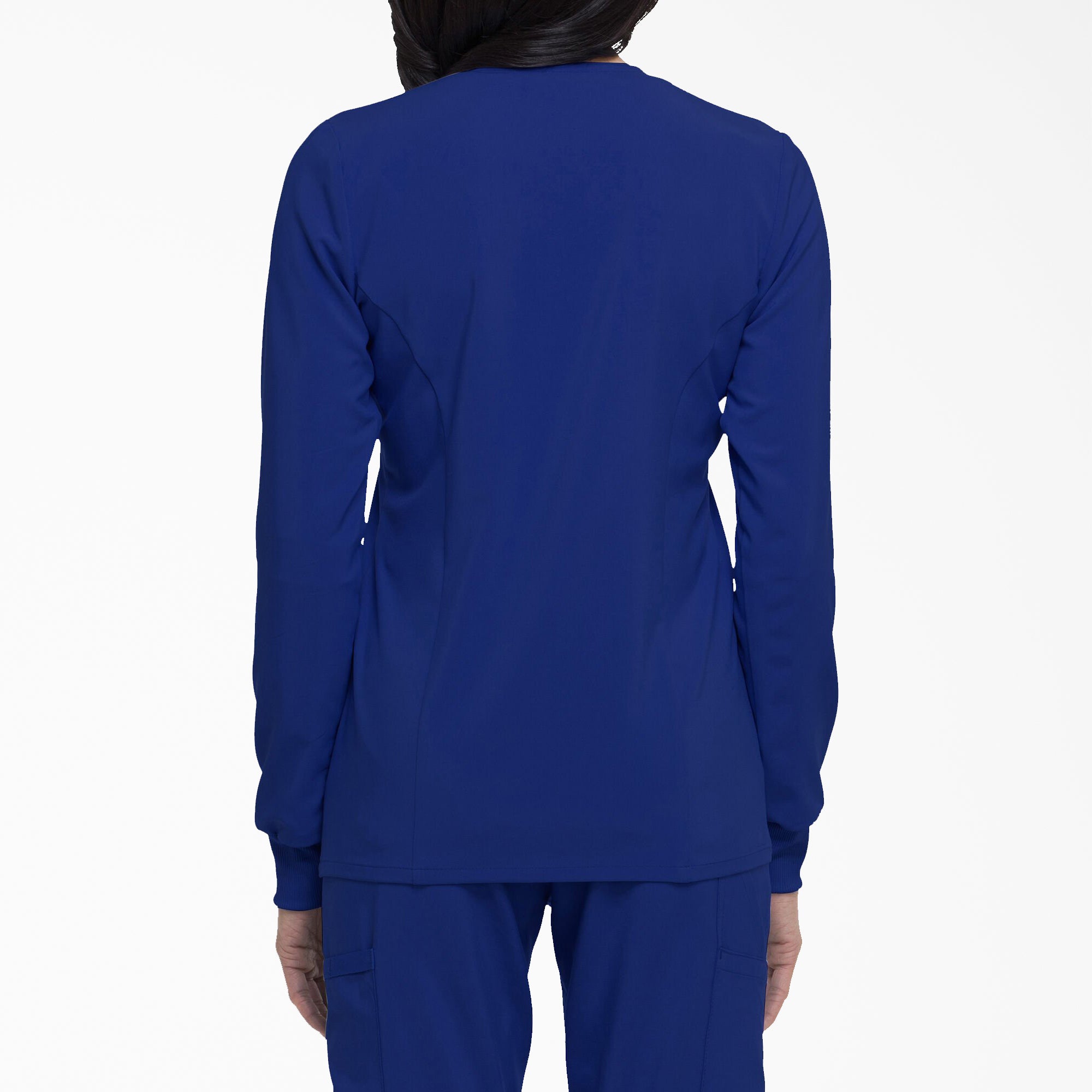 Women's EDS Essentials Snap Front Scrub Jacket - Image 2