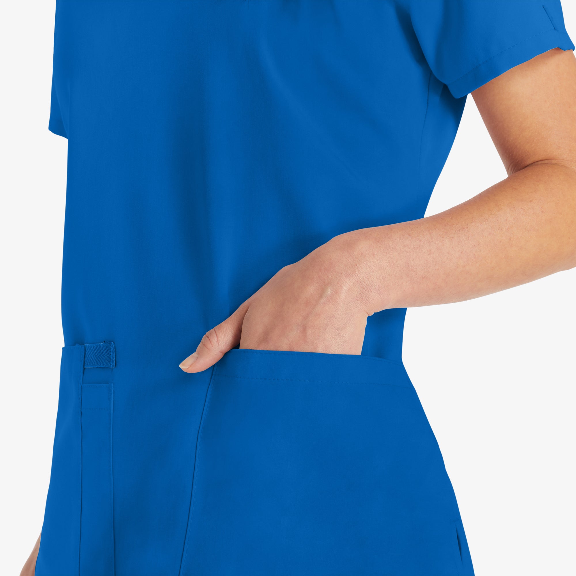 Women's EDS Essentials V-Neck Scrub Top - Image 6