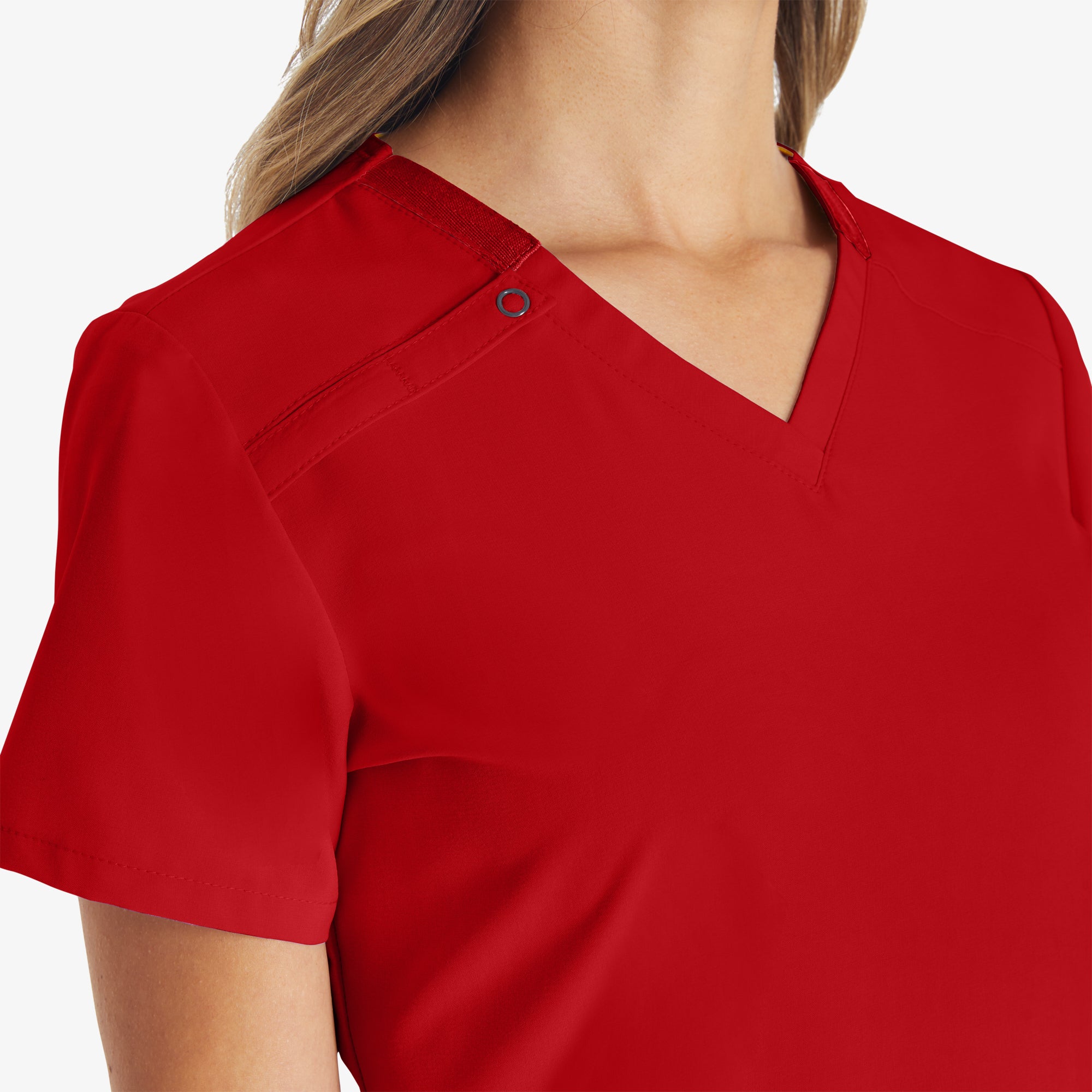 Women's EDS Essentials V-Neck Scrub Top - Image 7