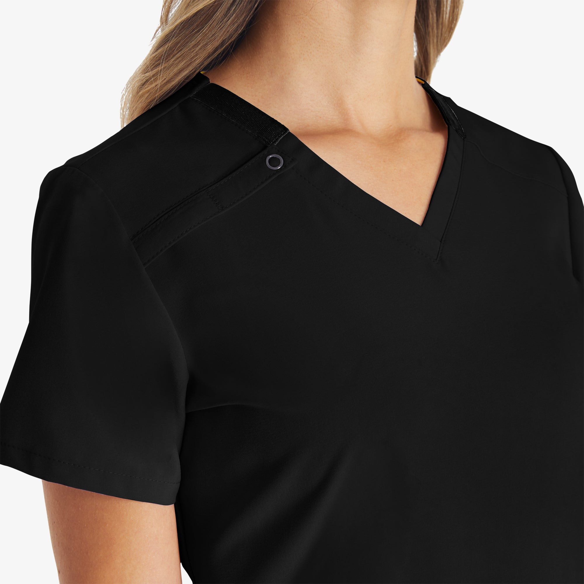 Women's EDS Essentials V-Neck Scrub Top - Image 6