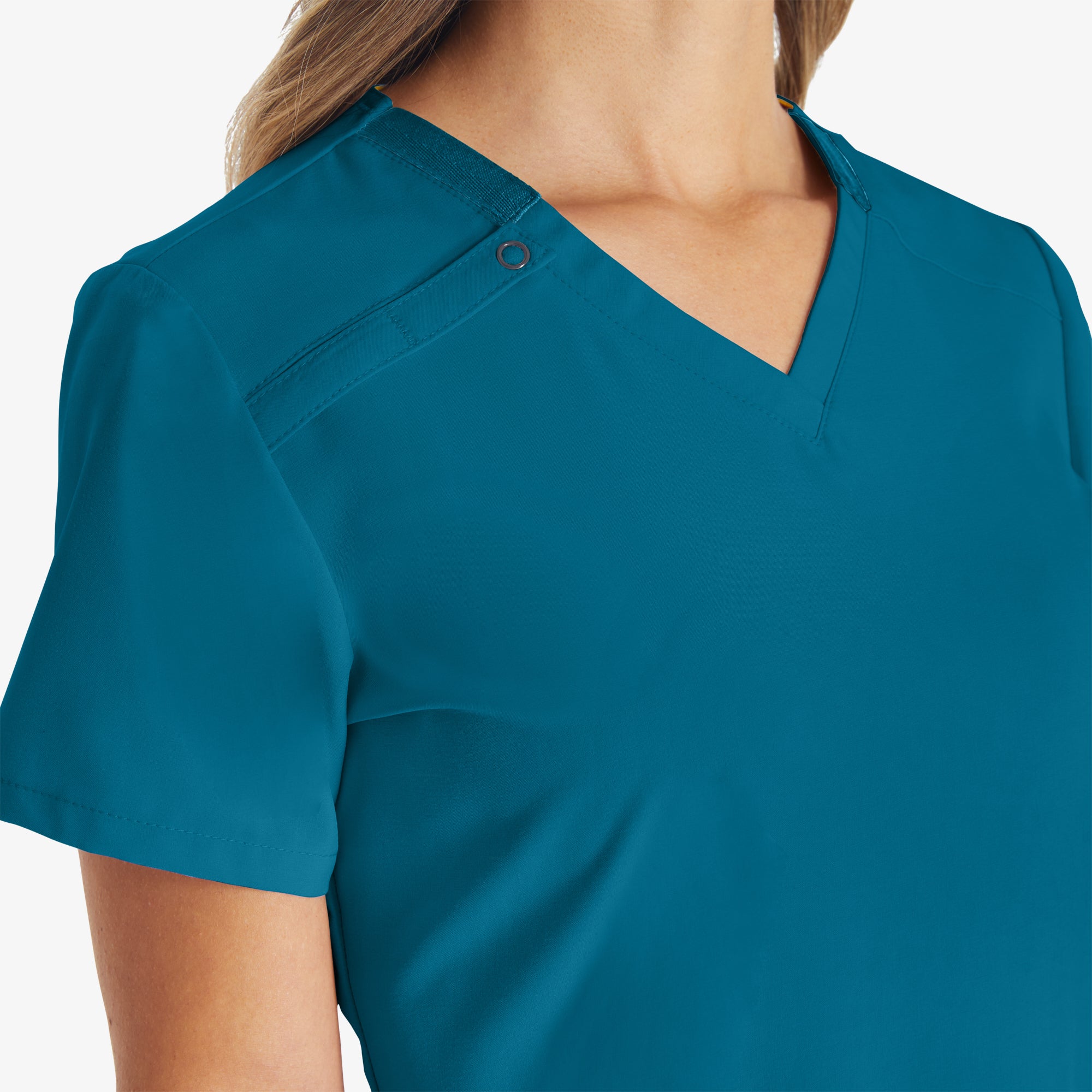 Women's EDS Essentials V-Neck Scrub Top - Image 7