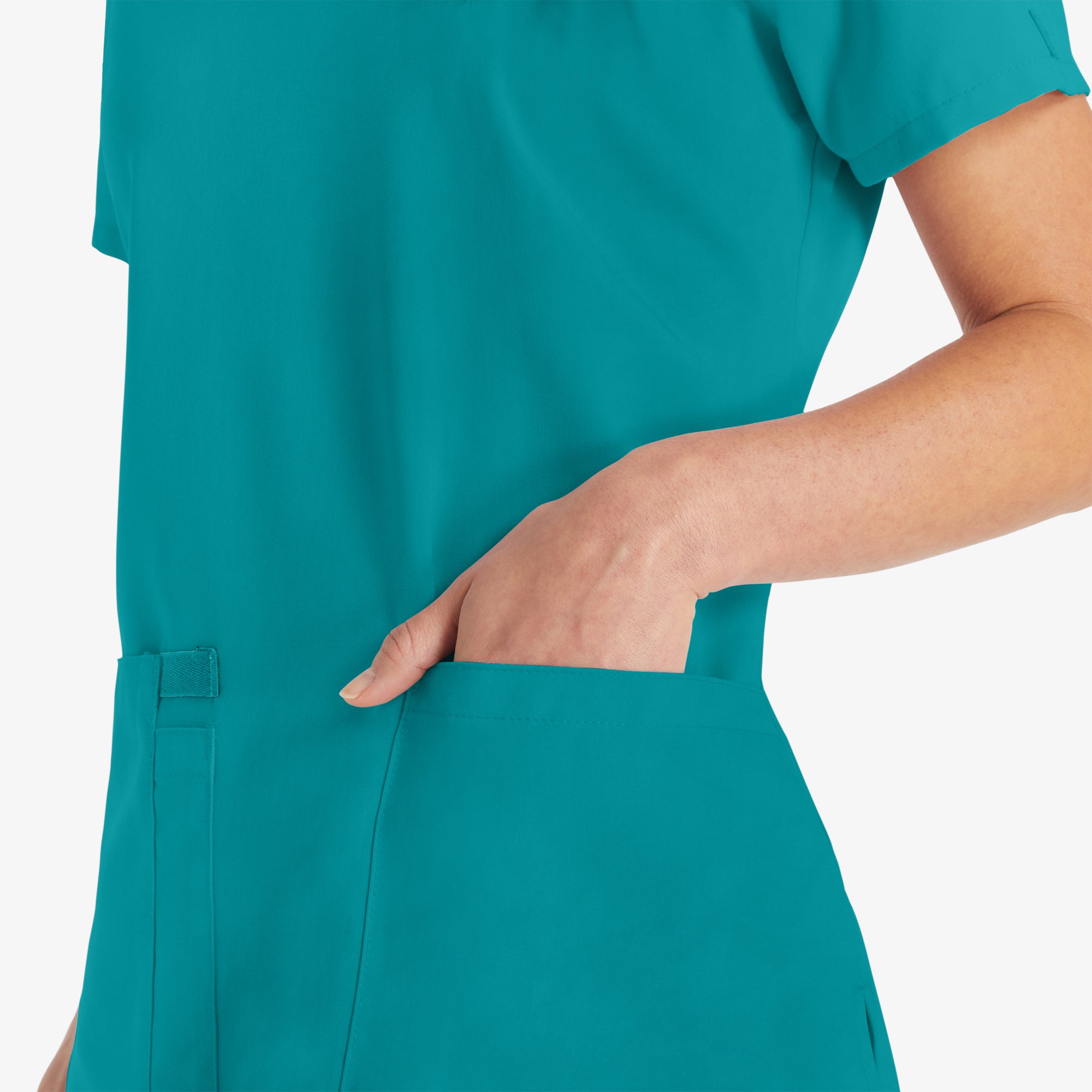 Women's EDS Essentials V-Neck Scrub Top - Image 5