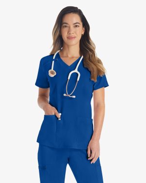 Women's EDS Essentials V-Neck Scrub Top