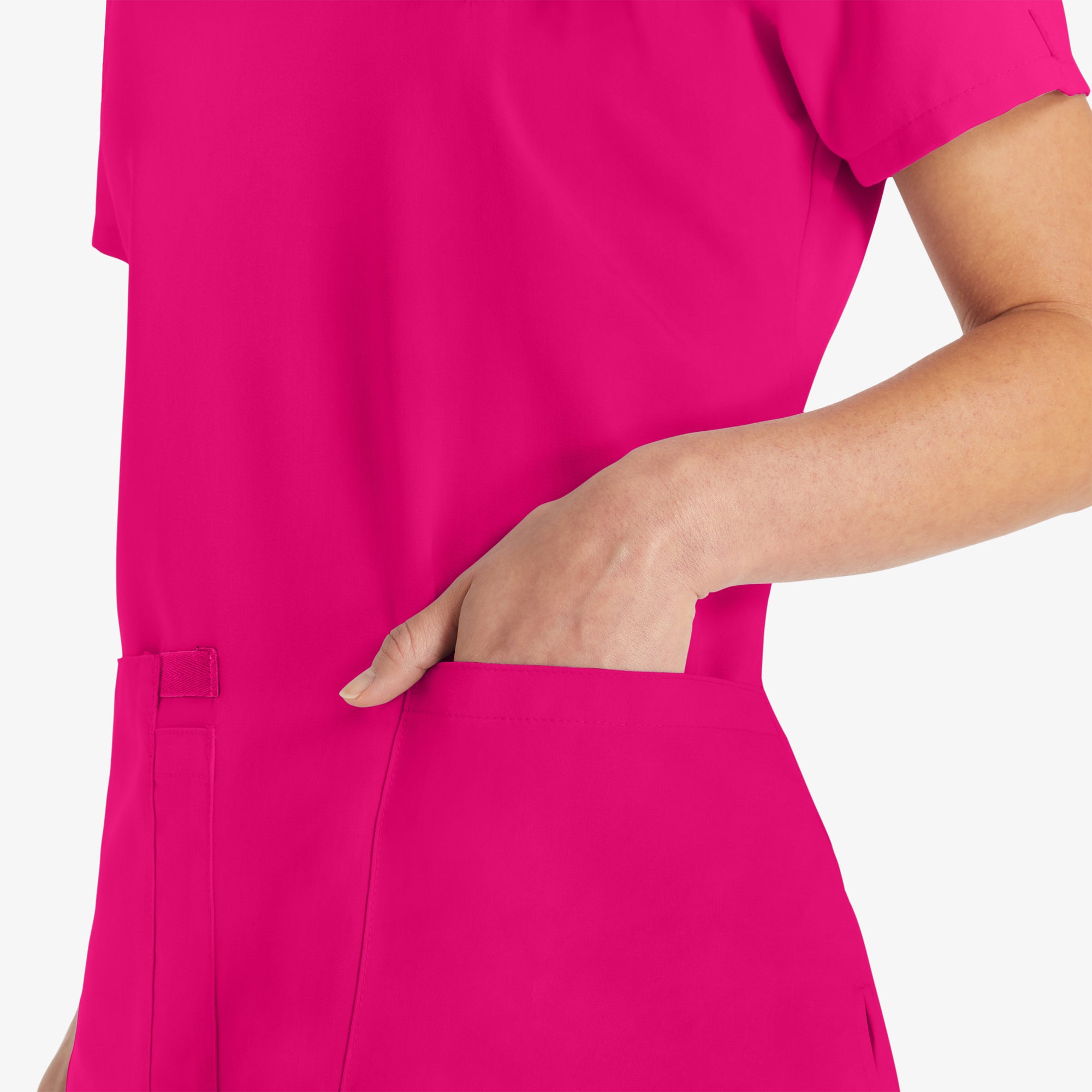 Women's EDS Essentials V-Neck Scrub Top - Image 7