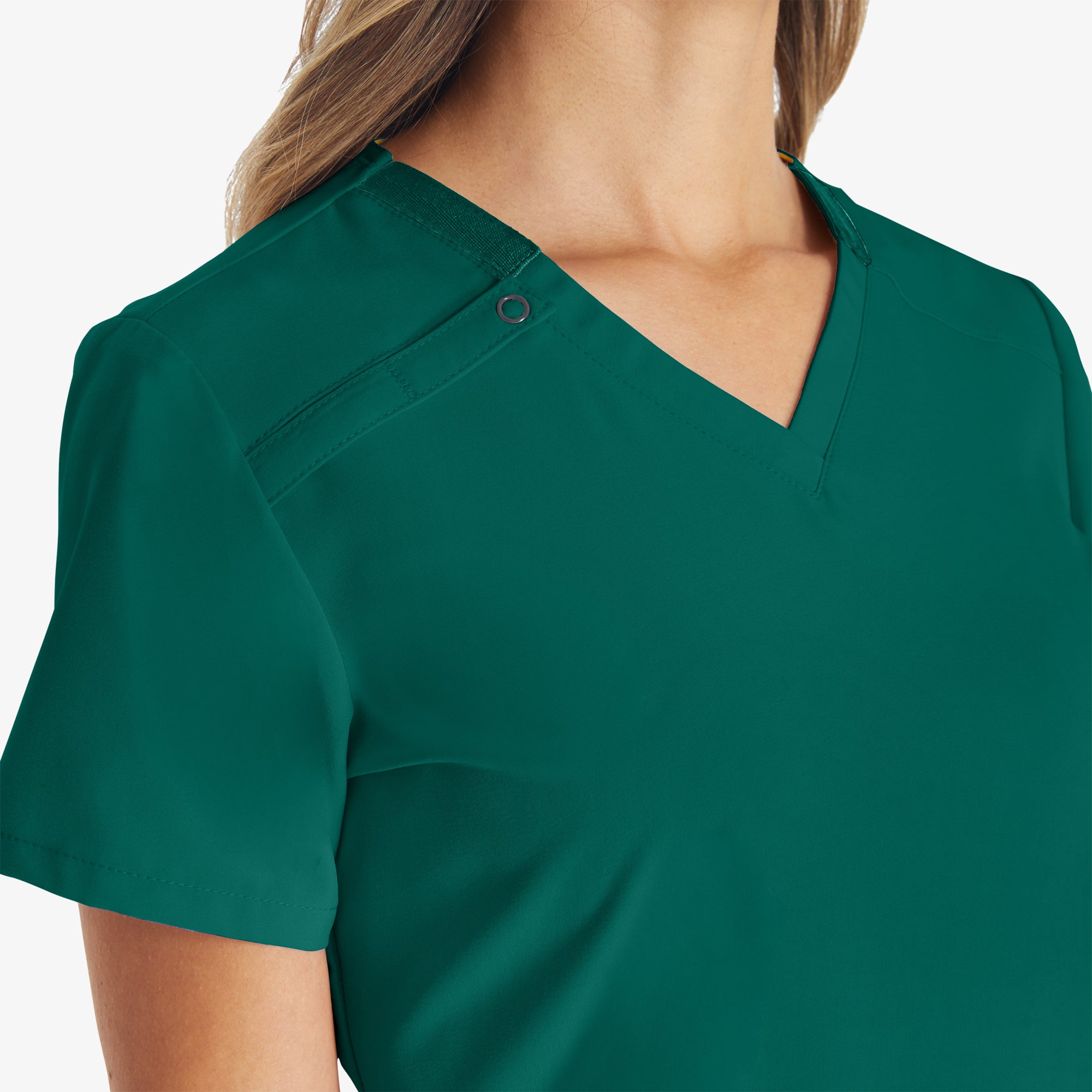 Women's EDS Essentials V-Neck Scrub Top - Image 7