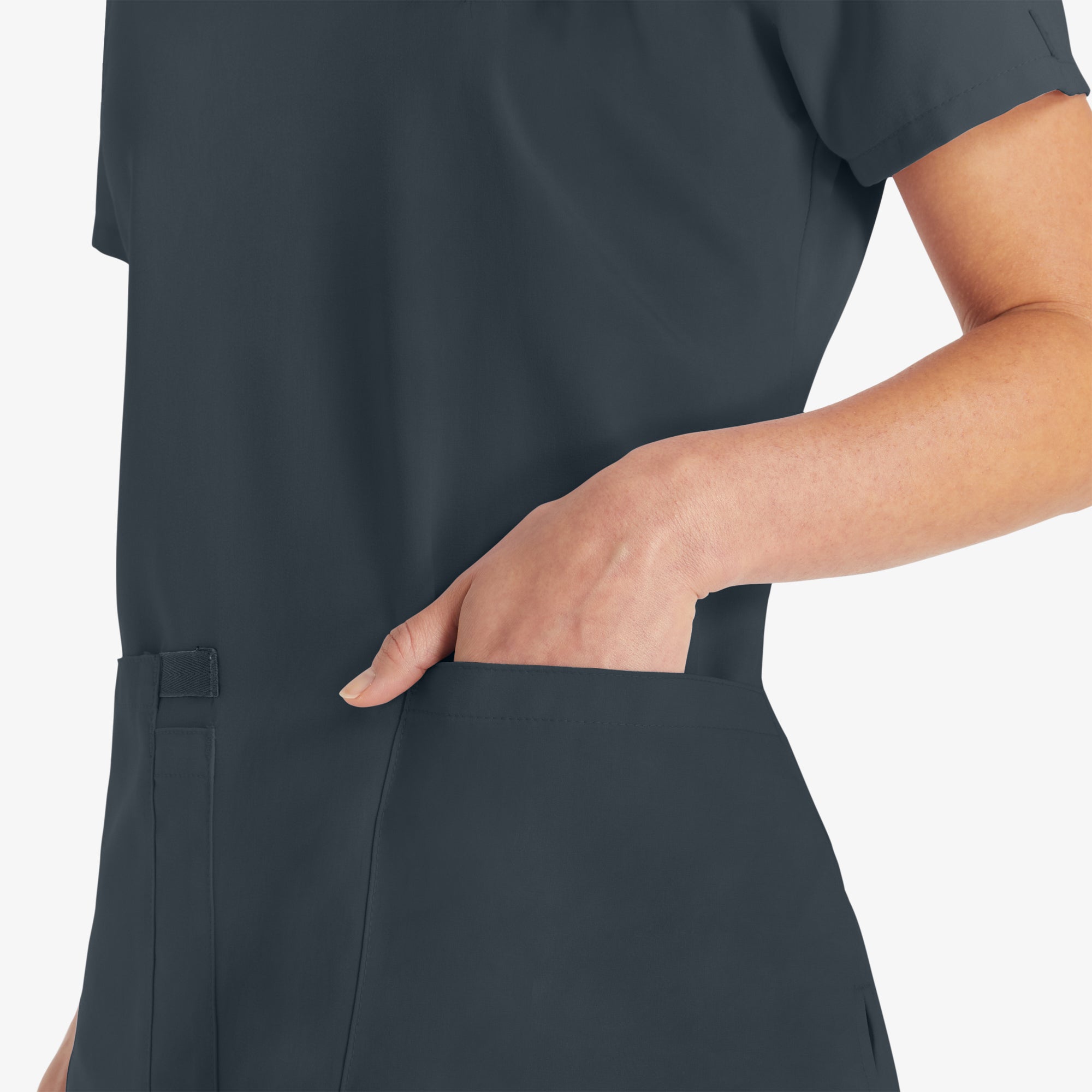 Women's EDS Essentials V-Neck Scrub Top - Image 7