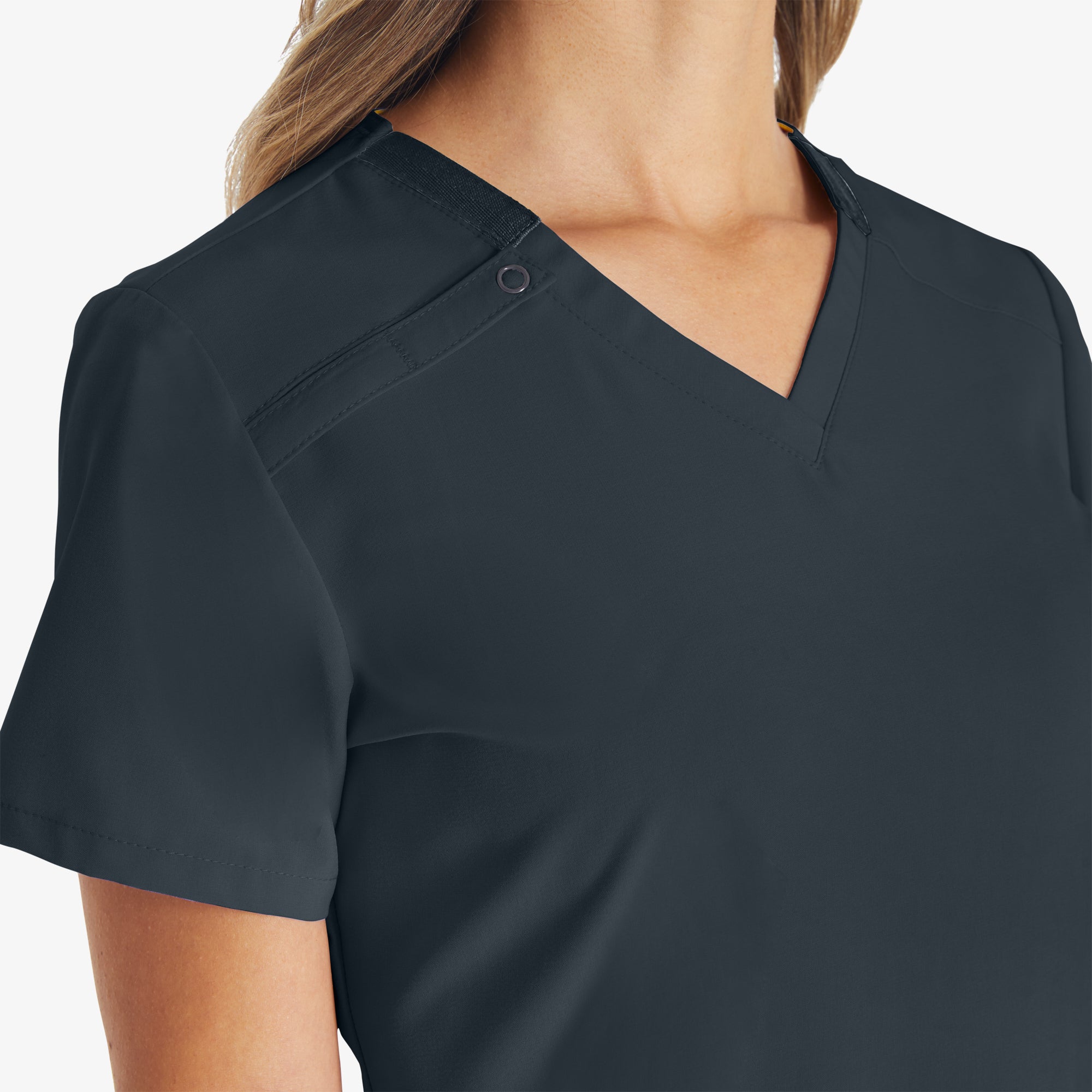 Women's EDS Essentials V-Neck Scrub Top - Image 6