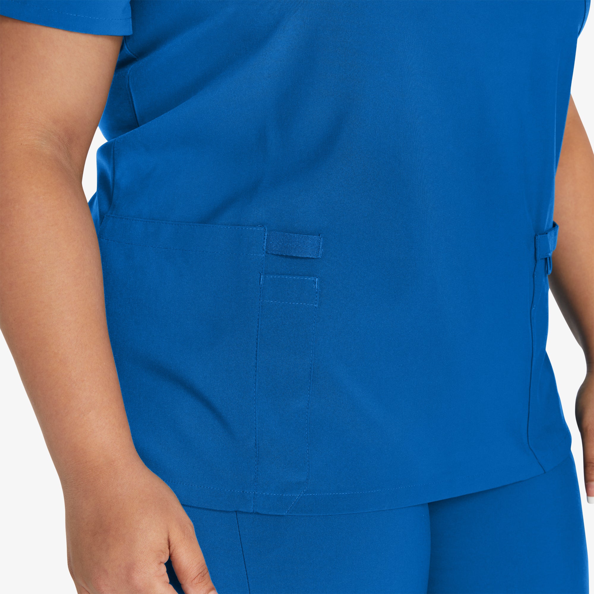 Women's EDS Essentials Mock Wrap Scrub Top - Image 6