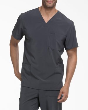 Men's EDS Essentials V-Neck Scrub Top