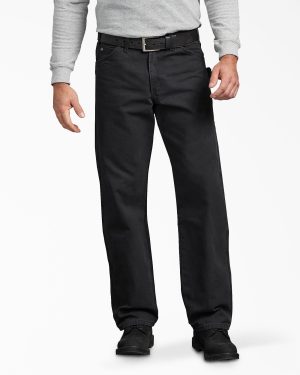 Relaxed Fit Sanded Duck Carpenter Pants