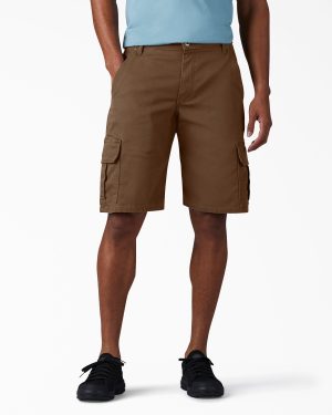 FLEX Relaxed Fit Duck Cargo Shorts. 11