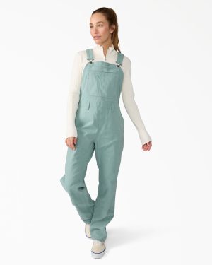 Women's Double Front Bib Overalls