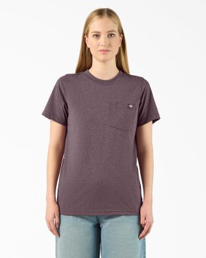 Women's Heavyweight Short Sleeve Pocket T-Shirt