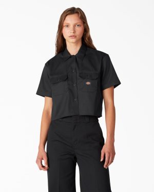 Women's Cropped Work Shirt