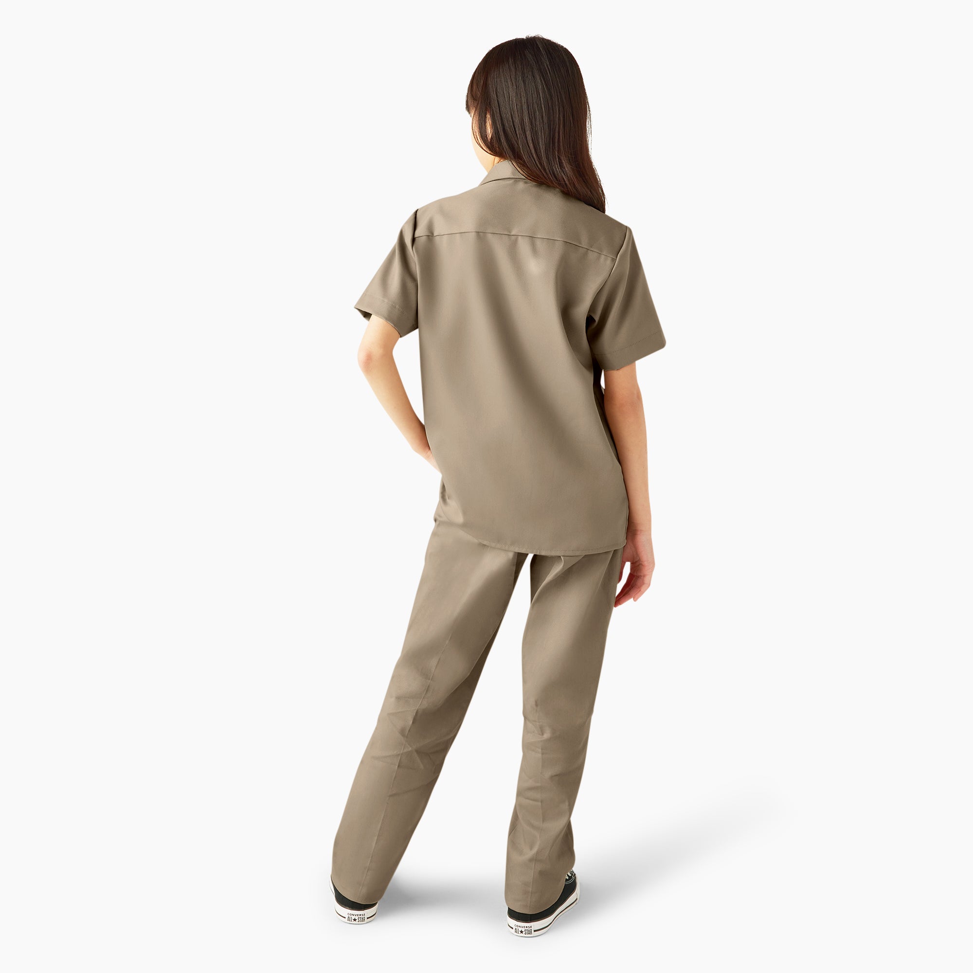 Kids' Short Sleeve Work Shirt - Image 5