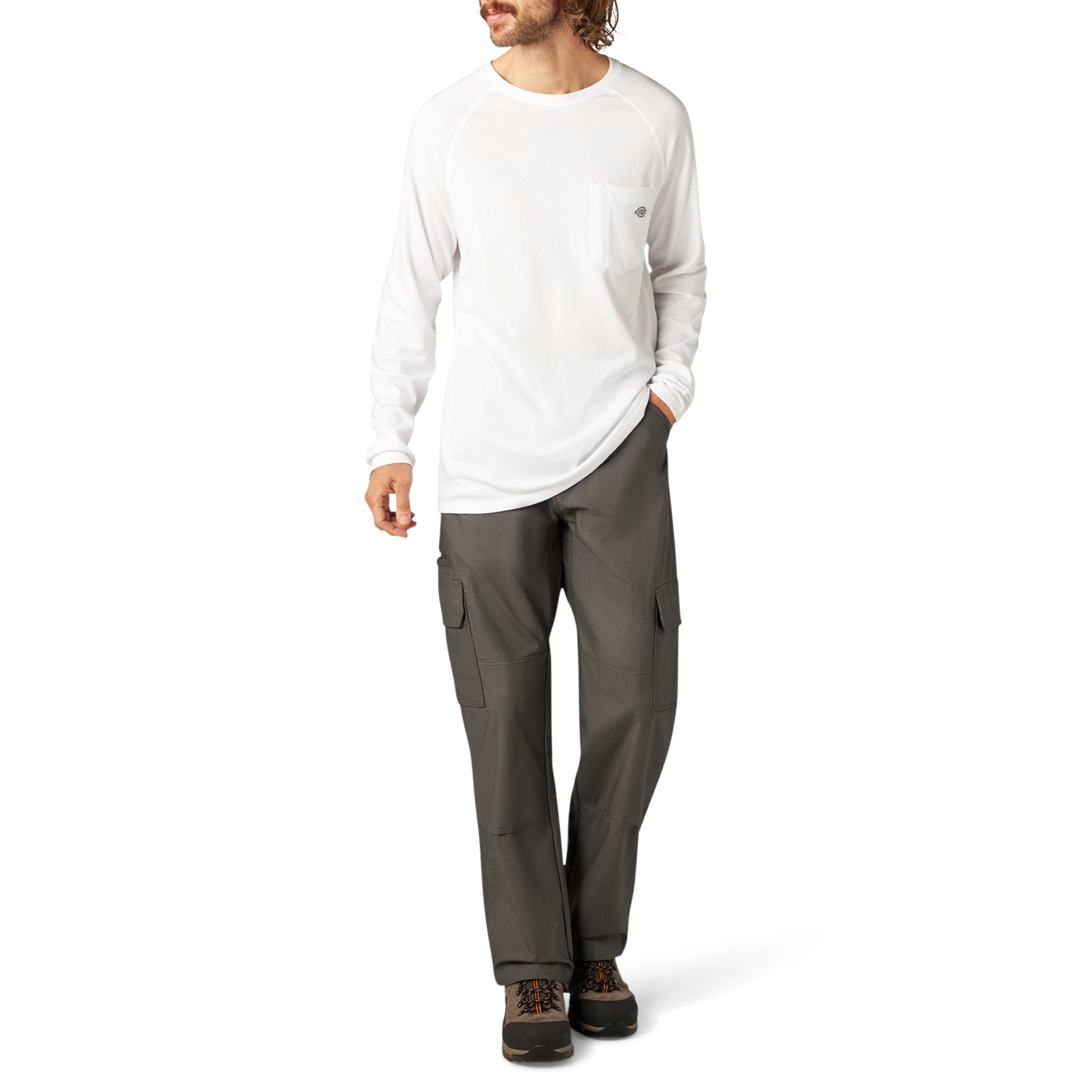 Cooling Long Sleeve Pocket T-Shirt - Image 5